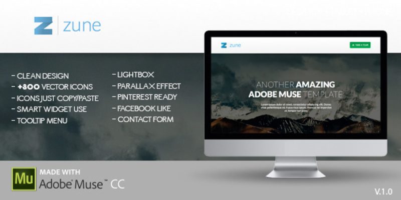 Zune | Muse Template