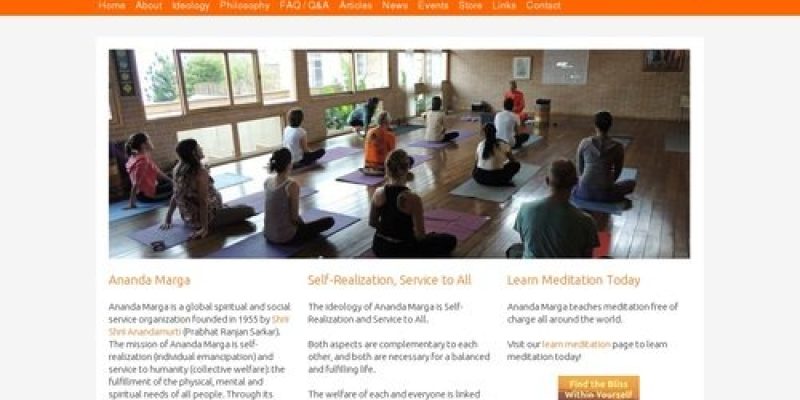 Ananda Marga: Yoga Meditation and Social Service Organization