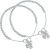 Silver Plated Stylist Anklet For Women And Girls