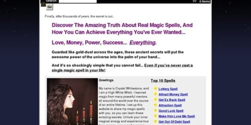 All Magic Spells ™ : Top Converting Magic Spell Ecommerce Store