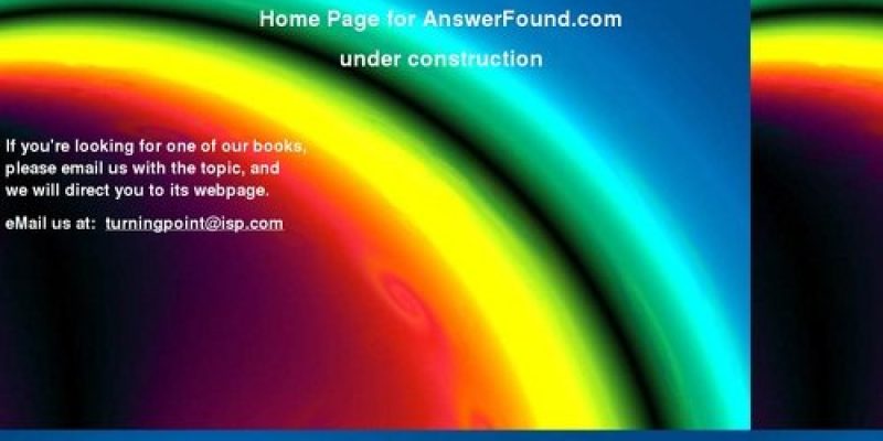 Welcome to AnswerFound.com