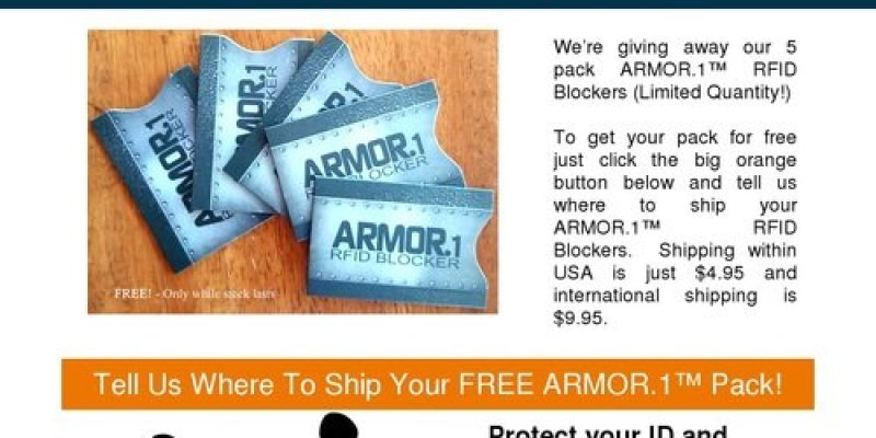 Armor.1 Rfid Blocker