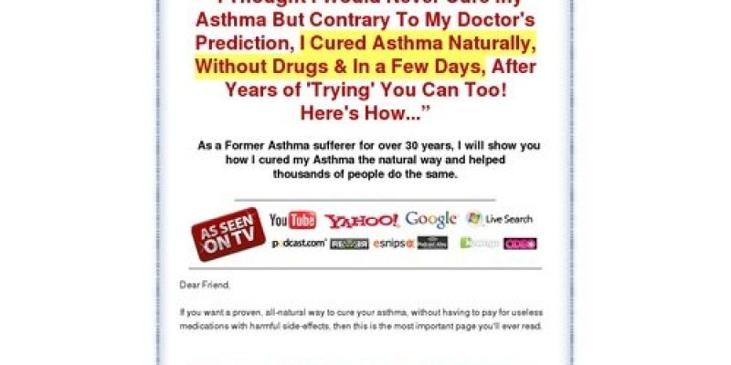 Asthma Relief Forever – How to Cure Asthma Easily, Naturally and Forever