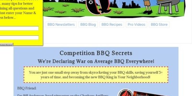 The BBQ Book Competition BBQ Secrets – Championship Barbecue Recipes