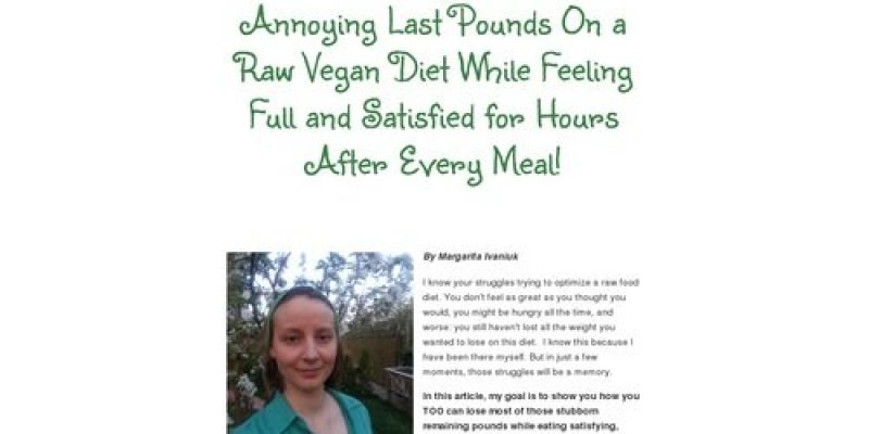19 Foods to Lose the Flab on a Raw Vegan Diet + Eight Techniques To Be Full On Less – live on alive