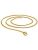 Stylist Party Wear Gold Plated Brass Chain