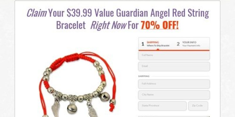 Claim Your $39.99 Guardian Angel Red String Bracelet now for more than 70% off!