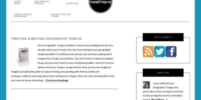 GeographicTongue.org