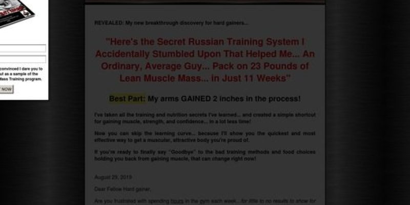 Hyper Growth Muscle Mass Training – Muscle Growth Building