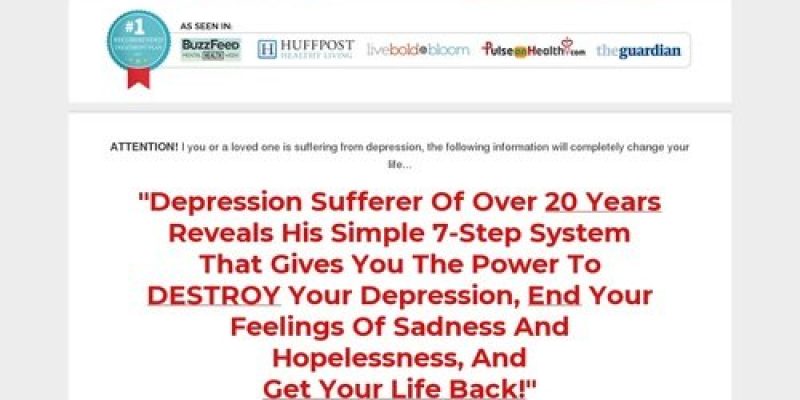 The Destroy Depression™ System – Cure Depression Naturally