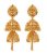 Gold Plated Handmade Traditional Faux Kundan Bridal Jhumki Jhumka Earrings for Women Copper Jhumki Earring