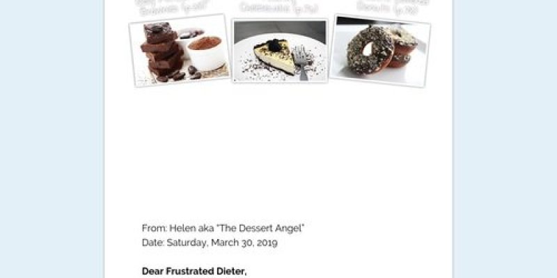 The Dessert Angel – Healthy Desserts Cookbook