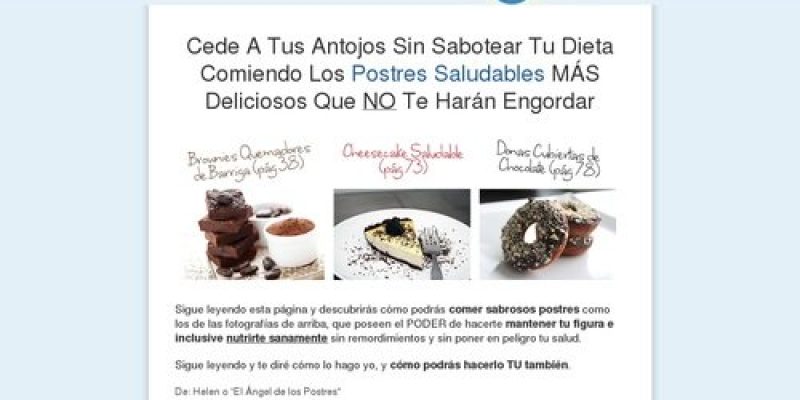 ¿78 Postres Saludables Que No Te hacen Engordar?