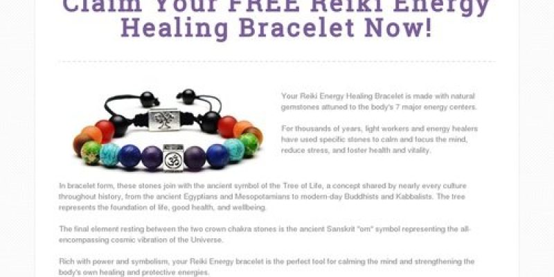 Reiki Energy Healing Bracelet