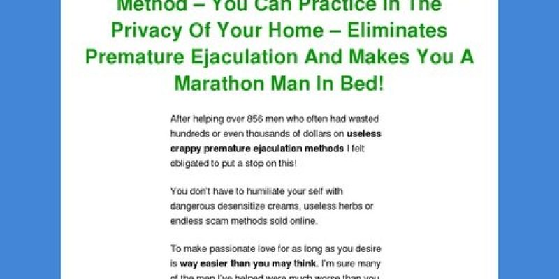 Best Selling Premature_ejaculation Guide CB – Blue Heron Health News