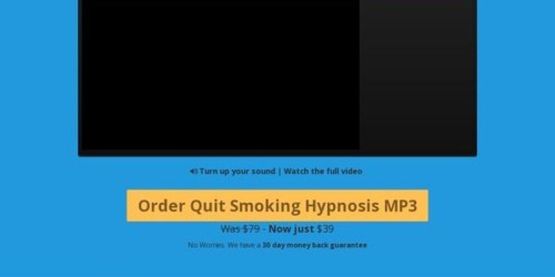Quit smoking hypnosis