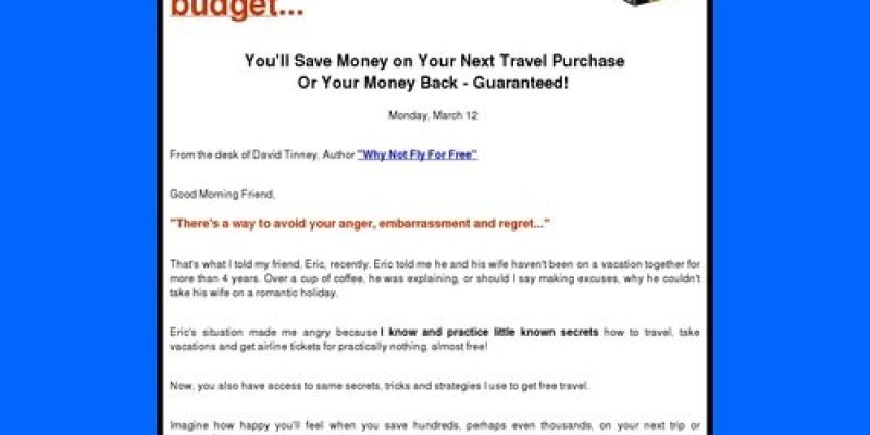 How To Fly For Free Using Frequent Flyer Miles | Fly for Free | Free Airfare | Fly Free
