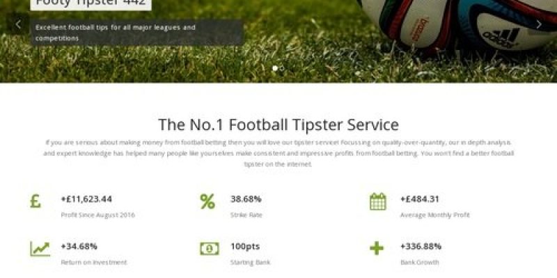 Footy Tipster 442 – Expert Football Tips From All Major Leagues & Competitions