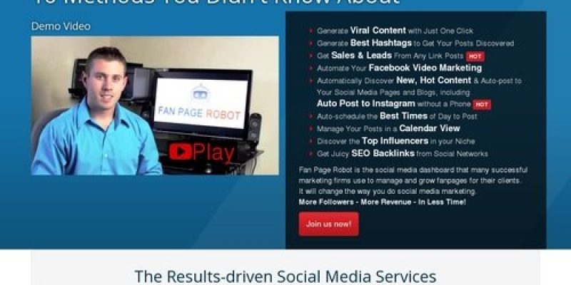 Fan Page Robot | 10-in-1 Marketing Automation Software to Increase Social Media Followers