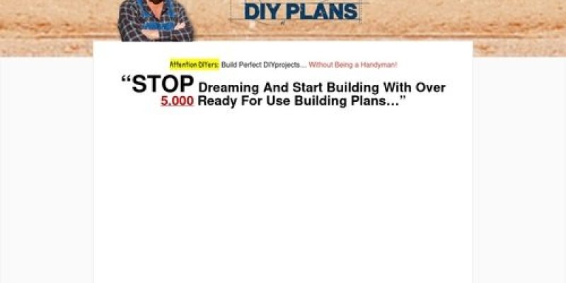 Fred's DIY Plans | More than 5,000 Building plans and Projects