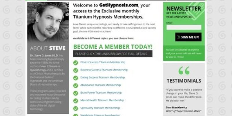 GetHypnosis.com | Join the people who are making a diffrence in their lives!