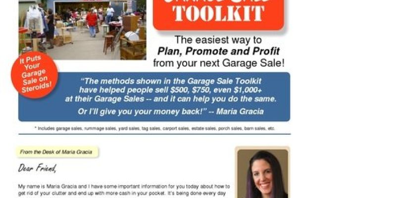 GON Garage Sales Toolkit