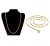 Gold Plated Chain For Women And Girls (Combo of 2)
