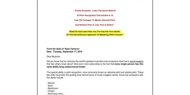 Pure Pitch Method – Master Absolute Pitch & Relative Pitch
