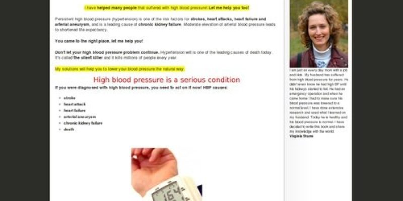 Natural Solutions For High Blood Pressure