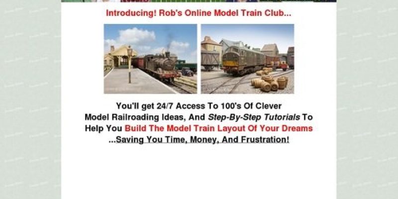 Model Train Club – Step-By-Step Tutorials, Articles, Photo Gallery, Videos With Ideas, Handy Tips and Answers To Your Model Railroading Questions.