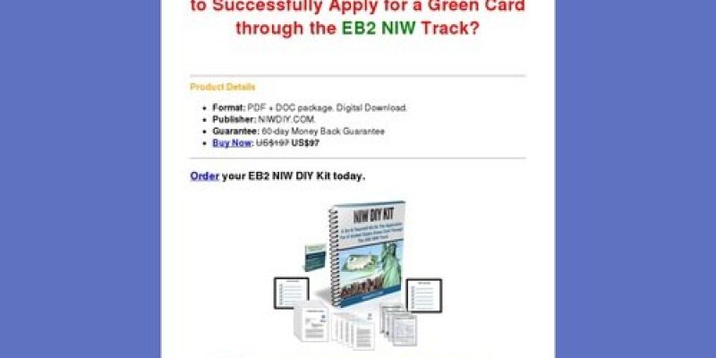 EB2 NIW Do-It-Yourself Kit
