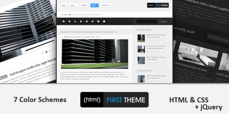 (html) First Theme