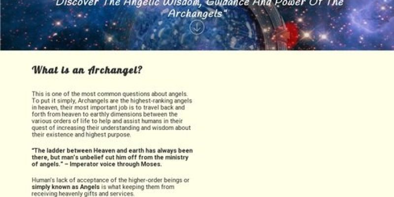 Celestial Inspiration – The Angelic Guided Path AOAW