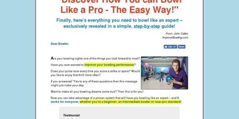 Bowling Guide – ImproveBowling
