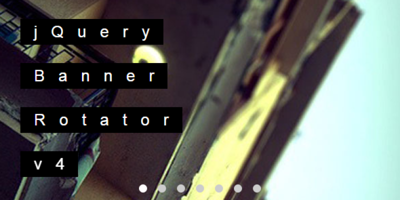 jQuery Banner Rotator / Slideshow