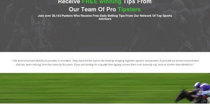 Free Premium Horse Racing Tips New 2018