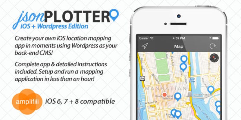 jsonPlotter – Complete iOS Mapping Application | iOS