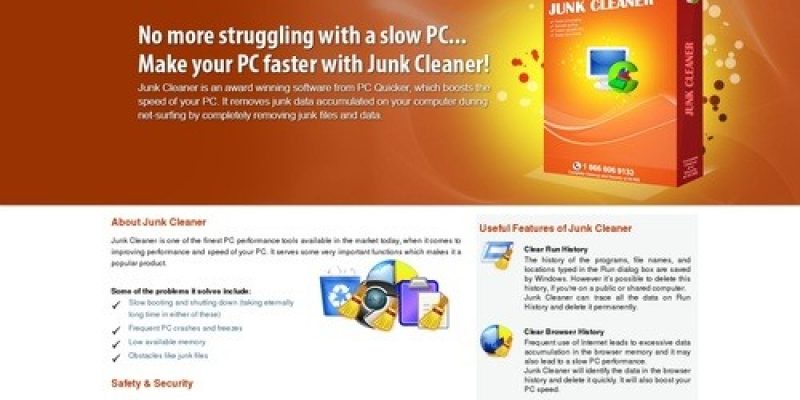 Junk Cleaner – PC Clean up Software| Slow PC Optimization Software | Computer Cleaner