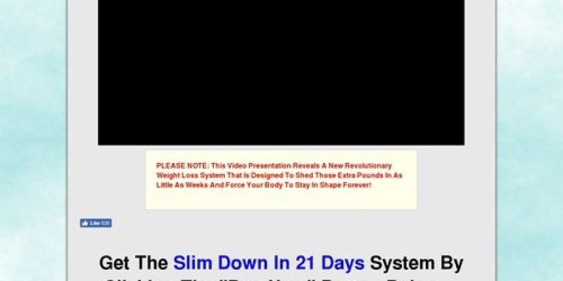 Slim Down In 21 Days – Non Stop Conversion! You’ll Bank Big!