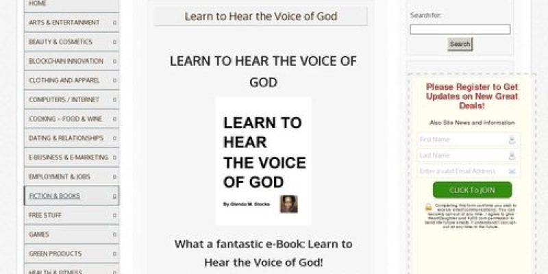 Learn to Hear the Voice of God – HeartDaughter's GREAT DEALS