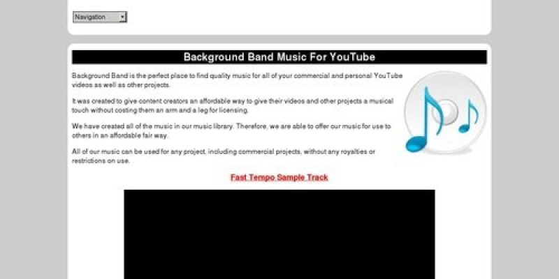 Background Band – Royalty Free Commercial And Personal Use Background Music For YouTube Videos