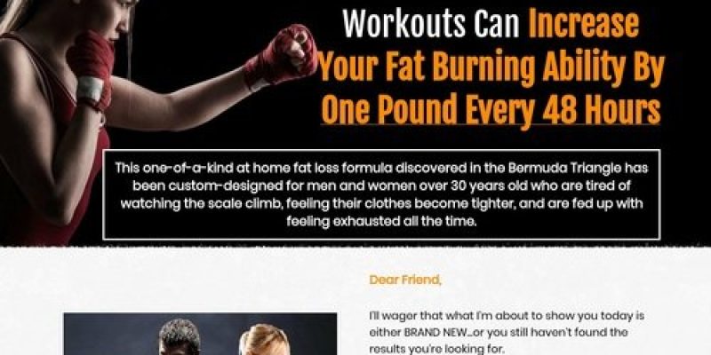 FightBody Formula – Increase Your Fat Burning Ability