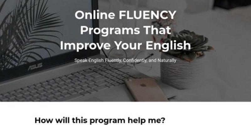 English Fluency Program