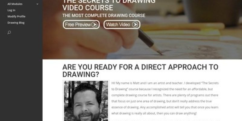 The Secrets to Drawing Video Course | The Secrets to Drawing
