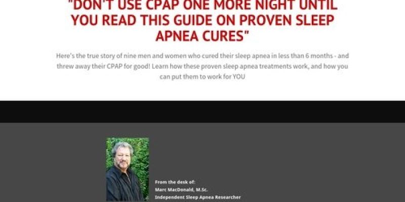 Cure Sleep Apnea Without Cpap