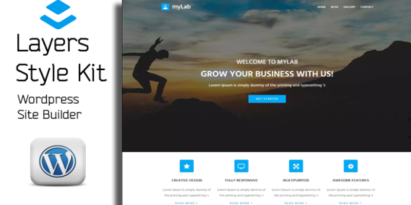 myLab – Layers WordPress Style Kit
