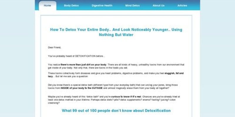 Pure Inside Out  – Detox Bath: Safe and Gentle Everyday Body Detox