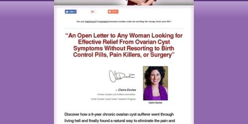 Ovarian Cyst Treatment – A Step by Step Guide