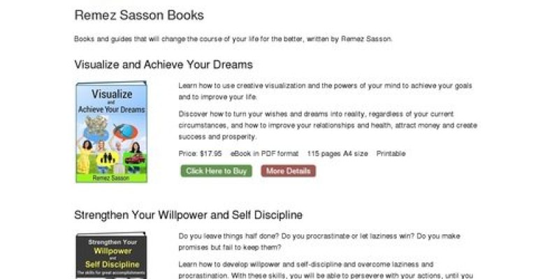 Success Consciousness Bookstore – Self-Improvement and Achieving Goals Books