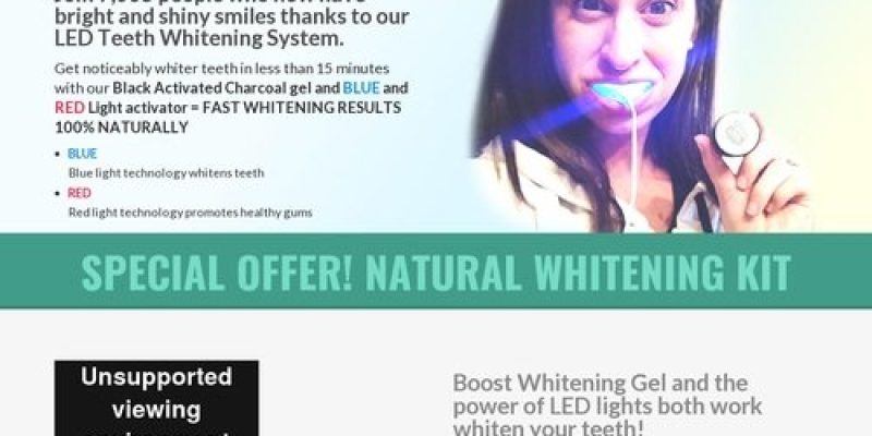 Natural Teeth Whitening System